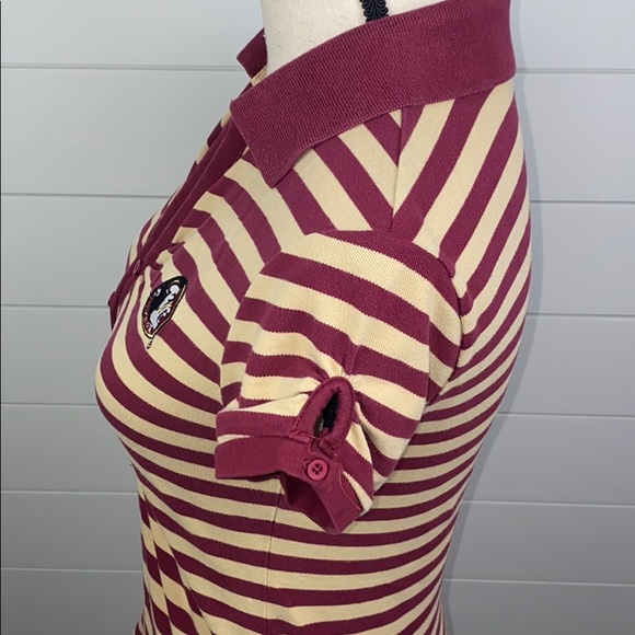 FSU Seminoles Women’s Striped Polo - Picture 4 of 7
